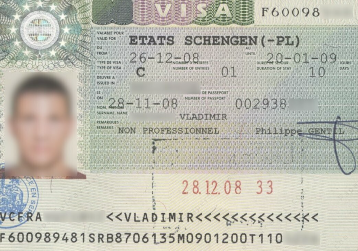 demande de Visa Schengen France