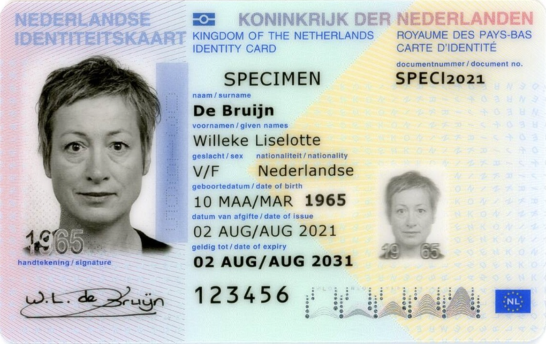 Koop een Nederlandse identiteitskaart